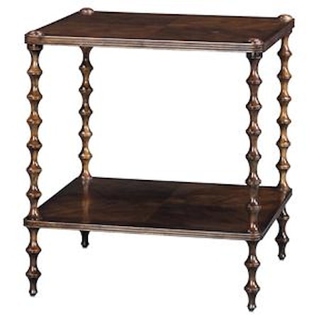 Bobbin Lamp Table