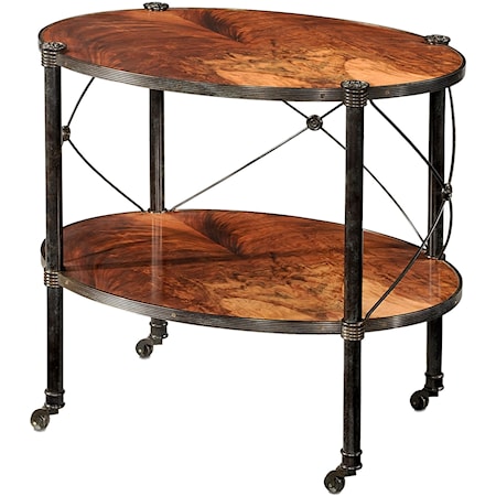 Two Tiered Lamp Table