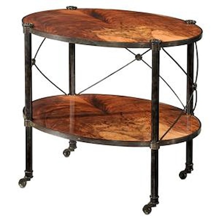 Two Tiered Lamp Table