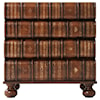 Theodore Alexander Essential TA Hand Carved/Gilt Faux Book Chest