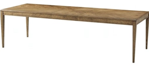 Transitional Dining Table with 22" Leaf