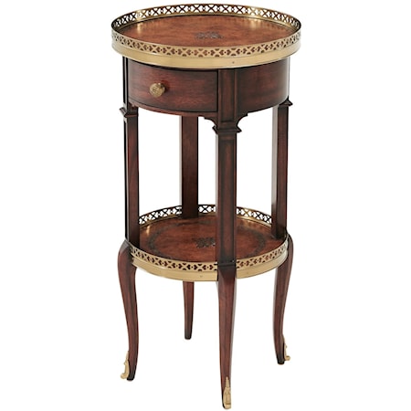 Louis XVI Circle Lamp Table