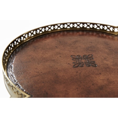 Louis XVI Circle Lamp Table
