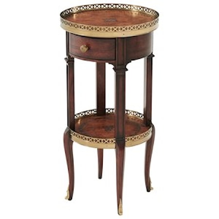 Louis XVI Circle Lamp Table