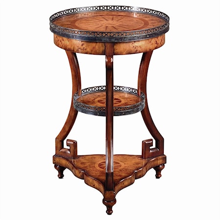 3 Tier Lamp End Table