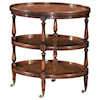Theodore Alexander Tables 3 Tier Lamp End Table