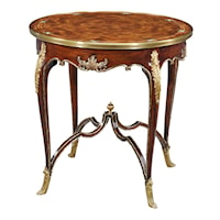 Traditonal Round End Table