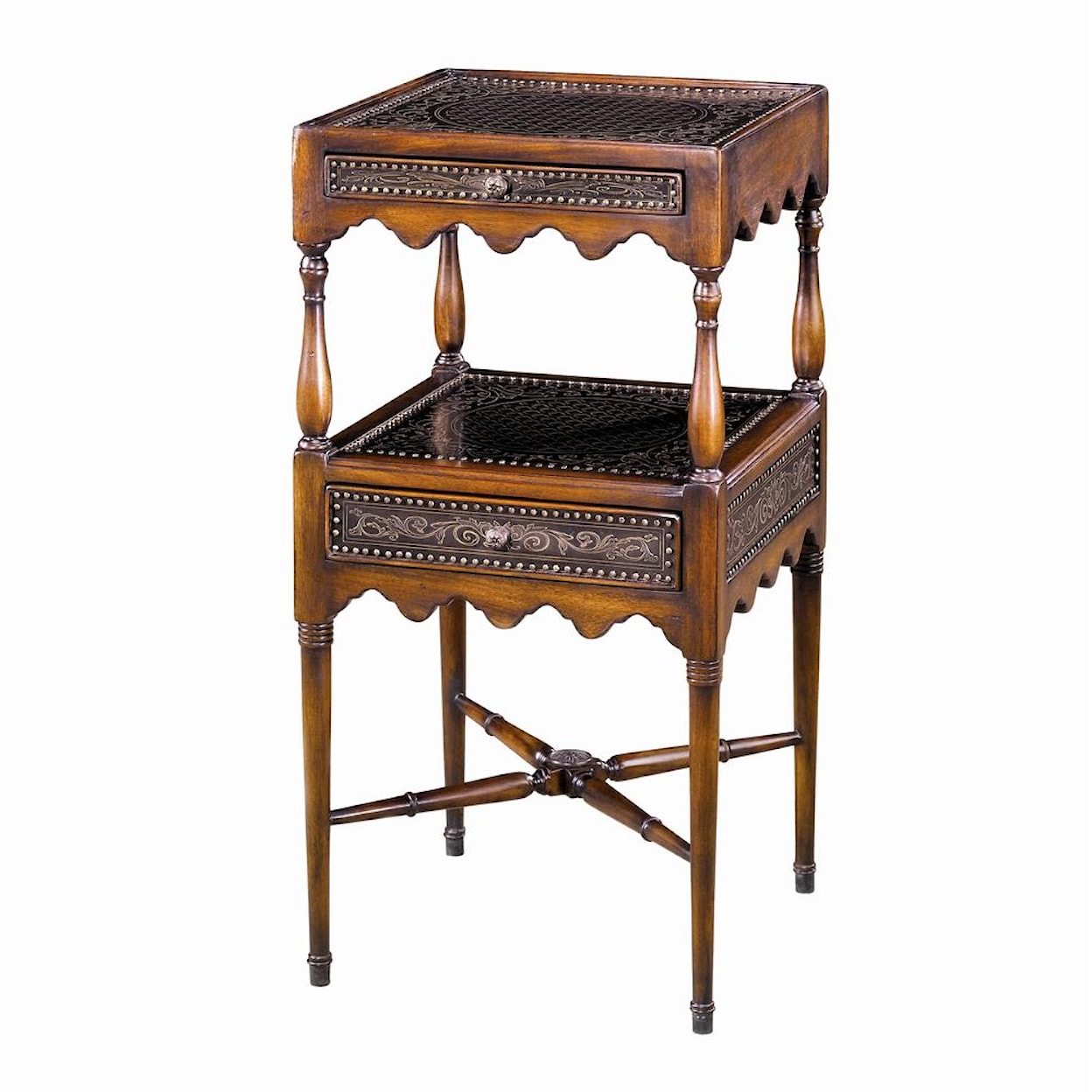 Theodore Alexander Tables 2 Tier End Table