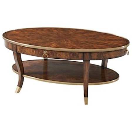 Oval Cocktail Table