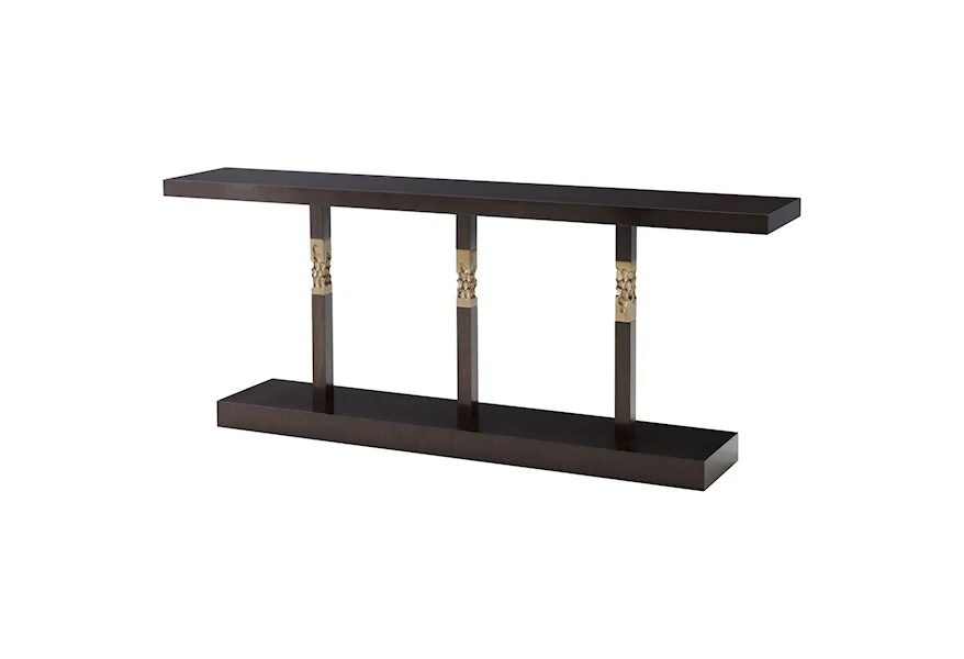Tables Erno Console Table by Theodore Alexander at Malouf Furniture Co.
