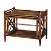 Theodore Alexander Tables Antiqued Wood Parquetry Table Nest