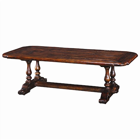 Traditional Rectangular Cocktail Table