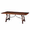 Theodore Alexander Tables Rectangular Antiqued Wood Dining Table