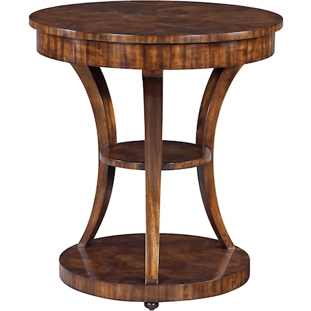 Argentinean Walnut Lamp Table