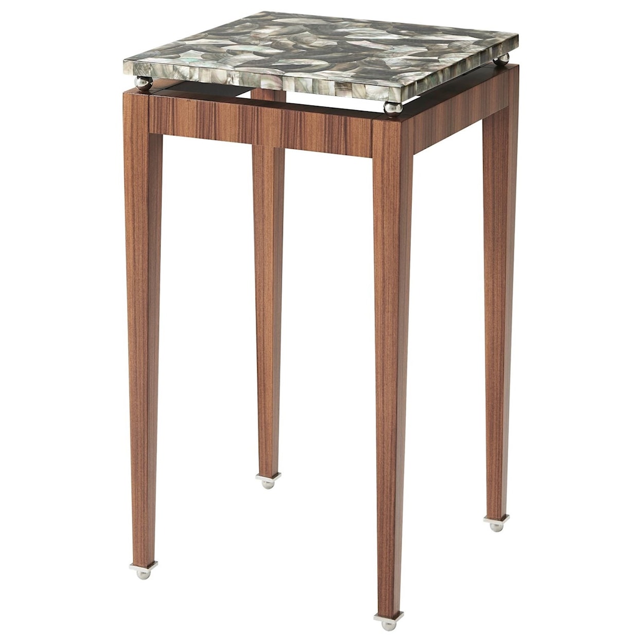 Theodore Alexander Vanucci Eclectics Dark Pearl Lamp Table