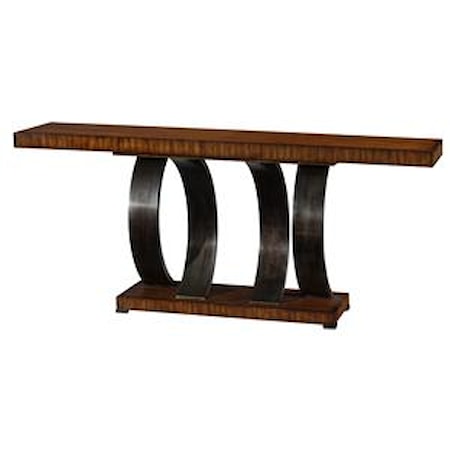 Walnut Console Table