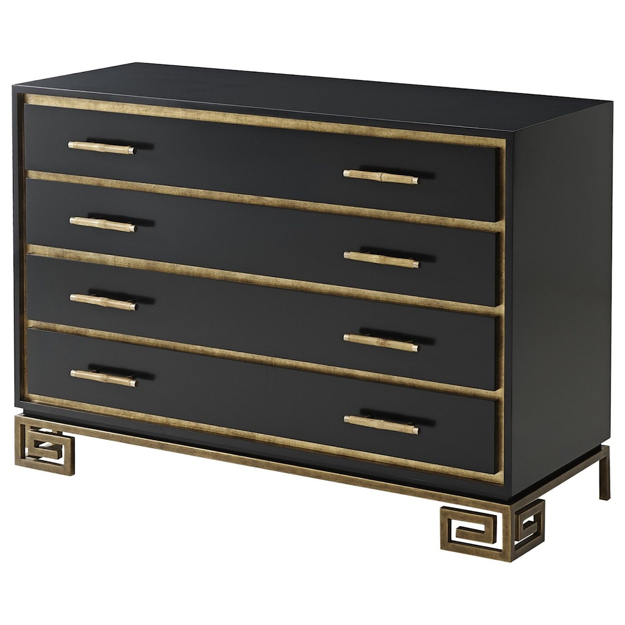 Theodore Alexander Vanucci Eclectics Inky Fascinate Chest of Drawers