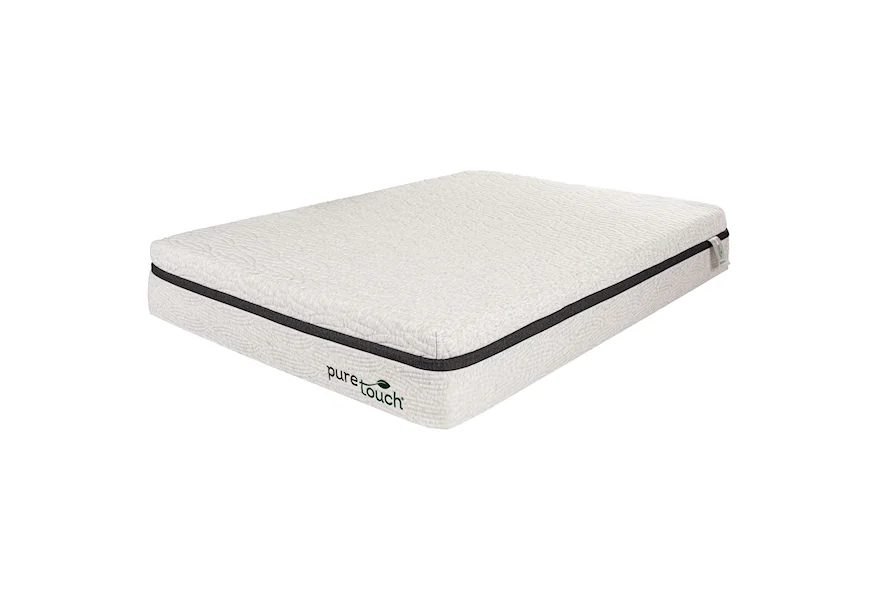 Afterglow King 12" Plush Latex Mattress by Therapedic at Town and Country Furniture 