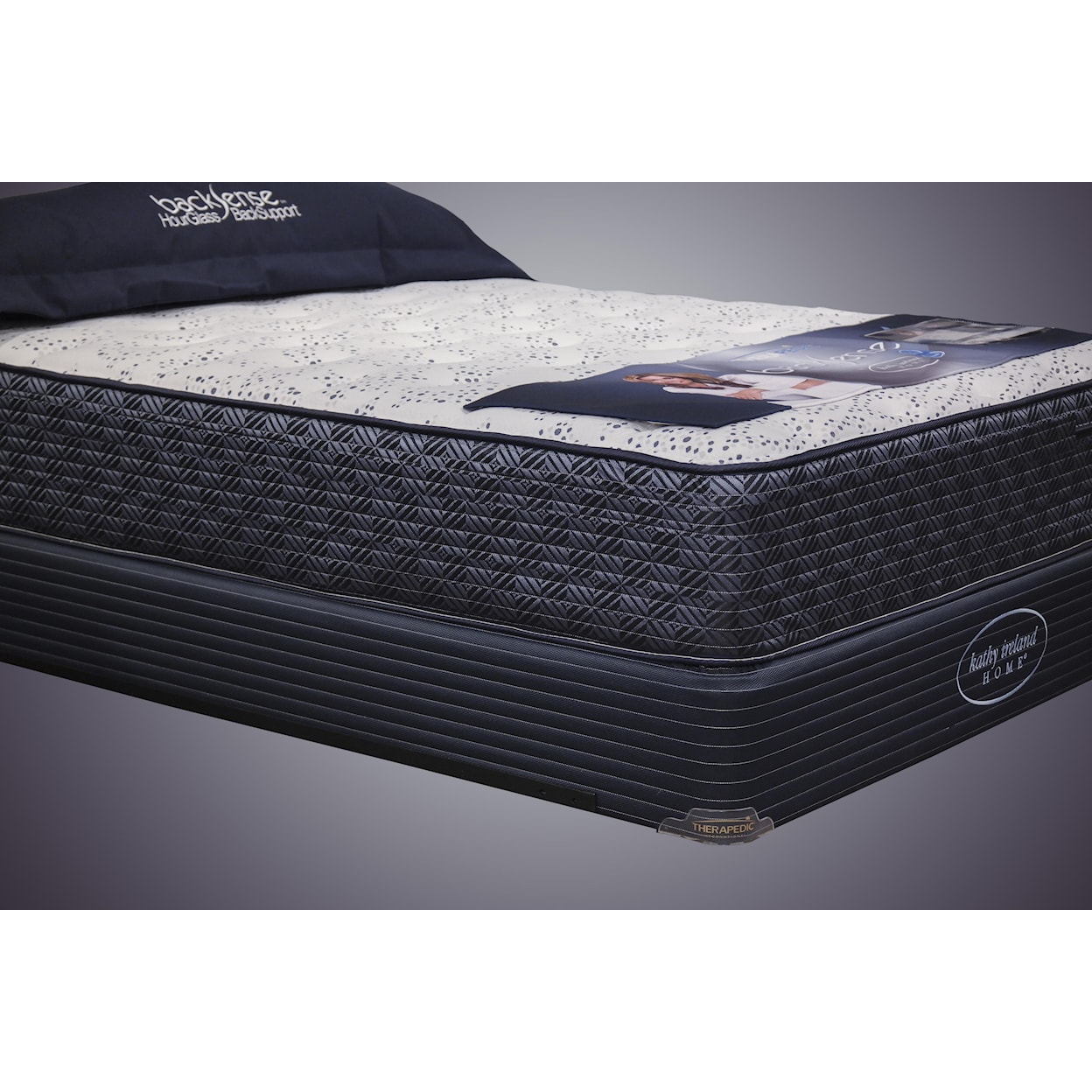 Therapedic Back Sense Morgan Twin Firm Mattress Set