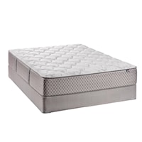Full Gentle Firm Mattress and Heavy Wood Foundation