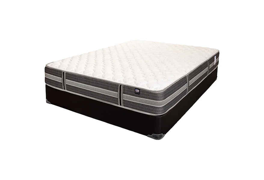 Bellevue Firm Twin XL Firm Innerspring Mattress Set by Therapedic at Darvin Furniture