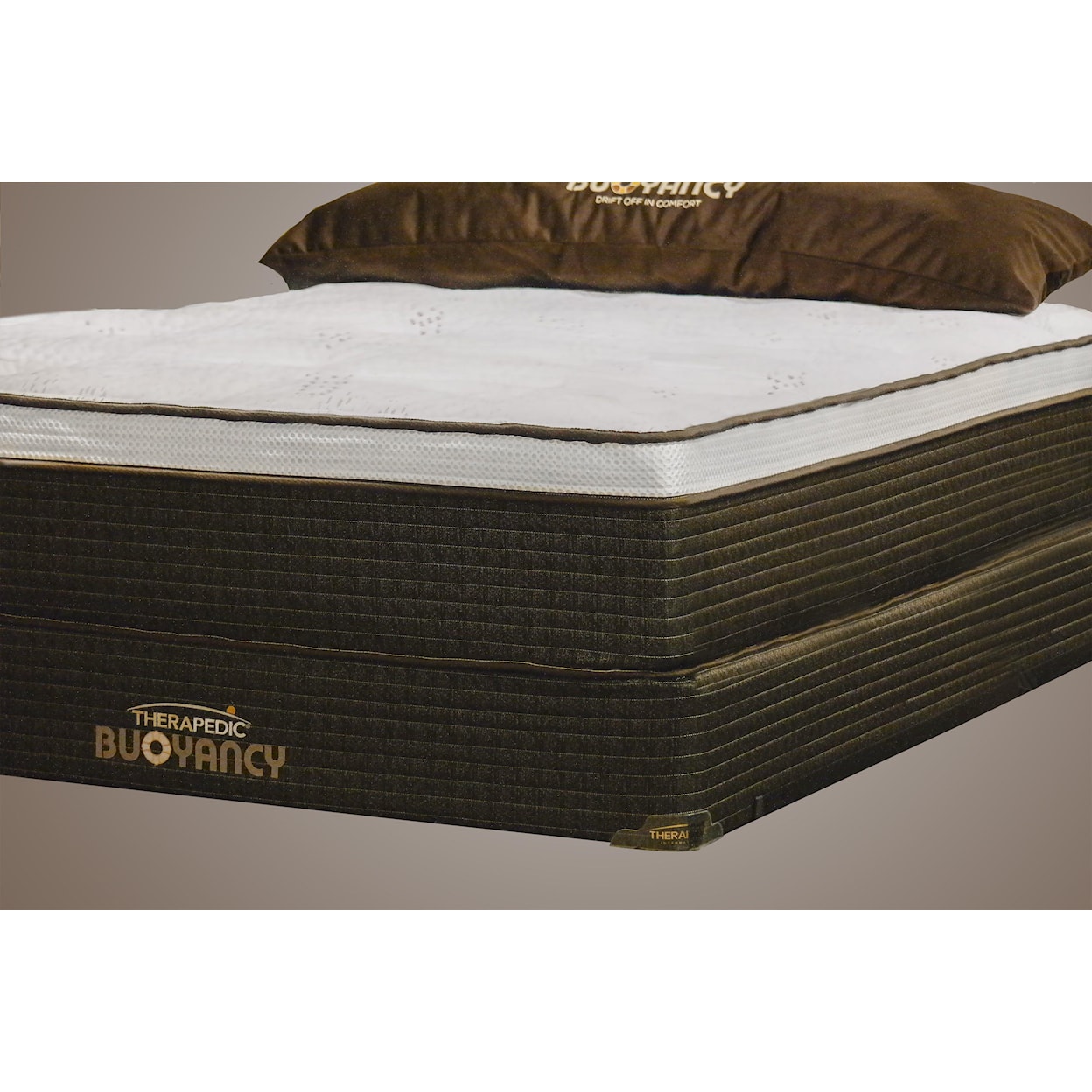 Therapedic Buoyancy Castle Rock King Latex Mattress Set