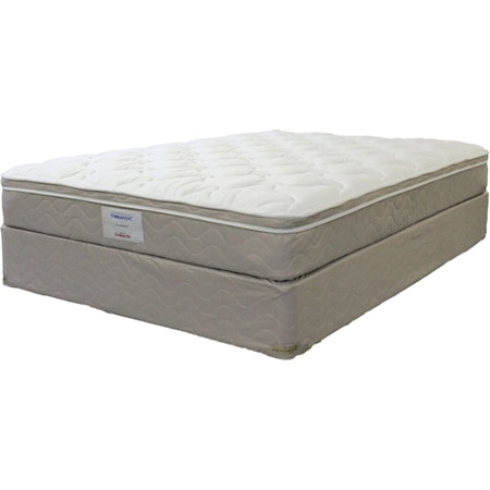 Twin Euro Top Luxury Mattress and 9" Foundation