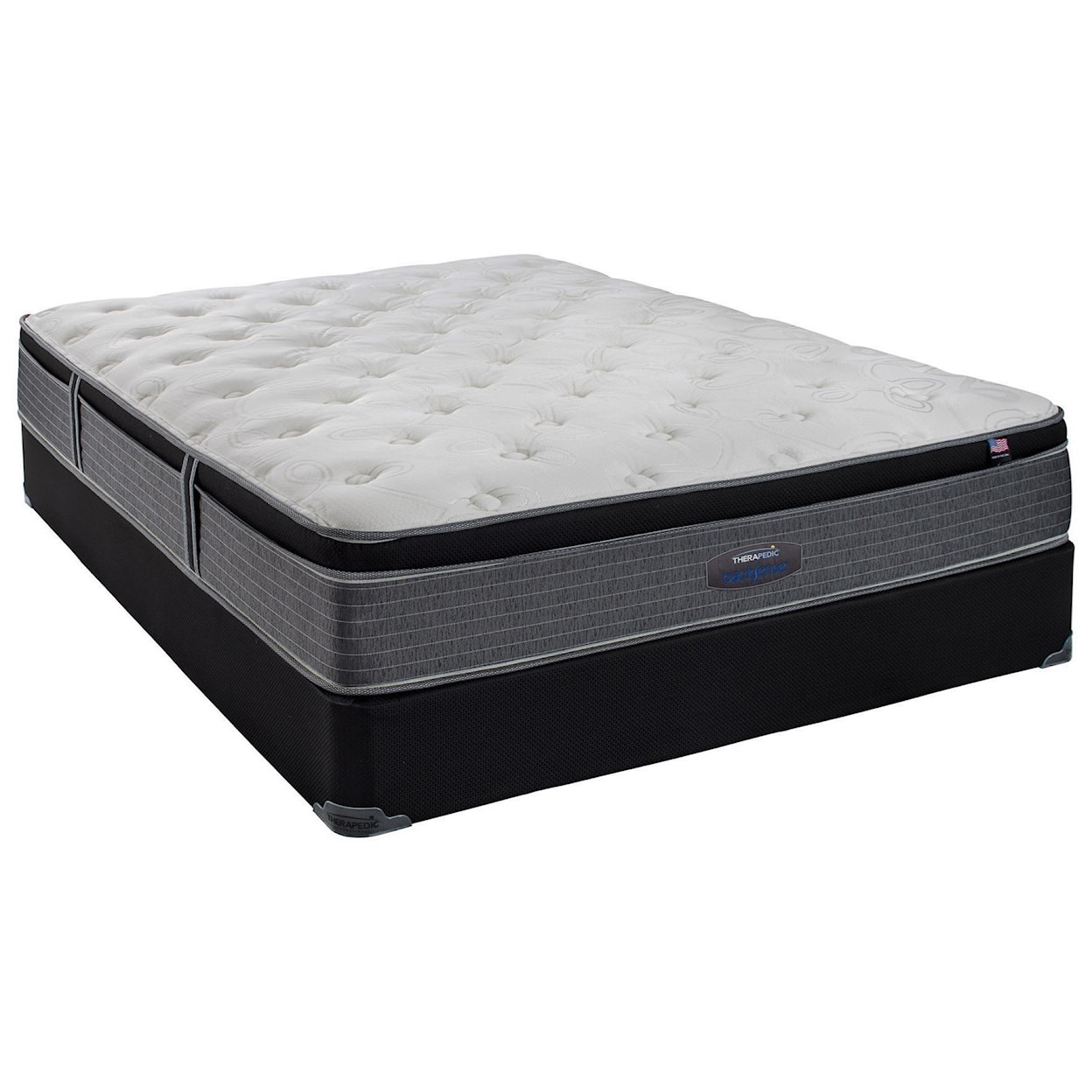 Therapedic Legacy Euro Top Cal King Plush ET Innerspring Mattress Sets