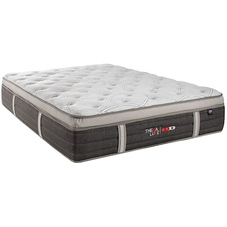 Full Heavy Duty Plush Pillow Top Pocketed Coil Mattress