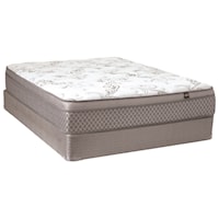 Twin Luxury Firm Euro Top Mattress and Box