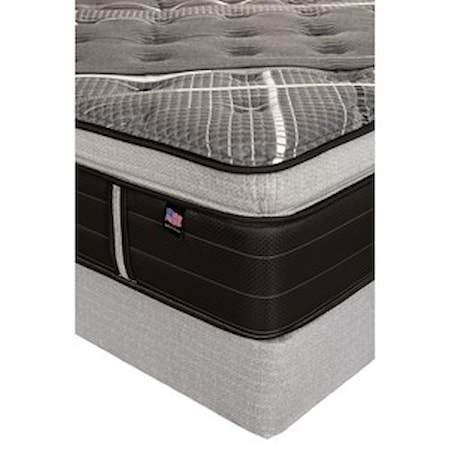 Queen Plush Pillow Top Mattress Set