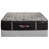 Full Heavy Duty Encased Coil Mattress and 5" Therability™ Heavy Duty Low Profile Foundation
