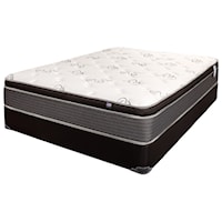 Queen Euro Top Innerspring Mattress and 9" Backsense Platinum Box