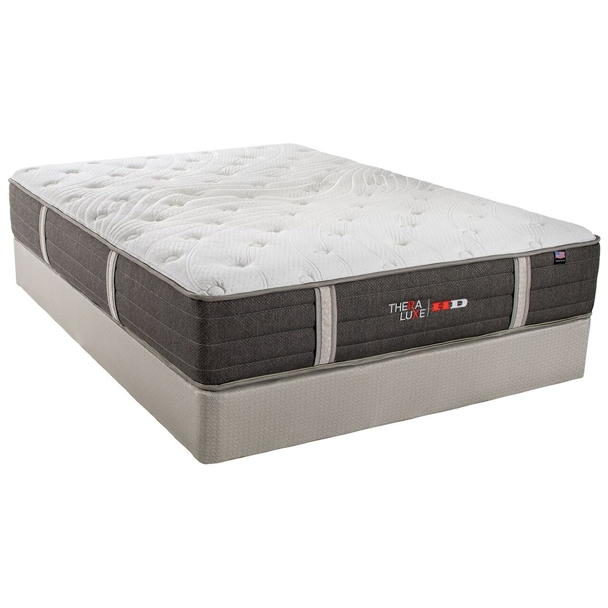 Therapedic Thera Luxe HD Balsam Twin XL Firm Pocketed Coil Mattress Set