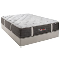 King Plush Pocketed Coil Mattress and Therability? Heavy Duty Foundation