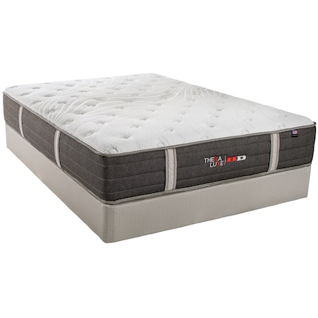 King Firm Pocketed Coil Mattress and Therability™ Heavy Duty Foundation