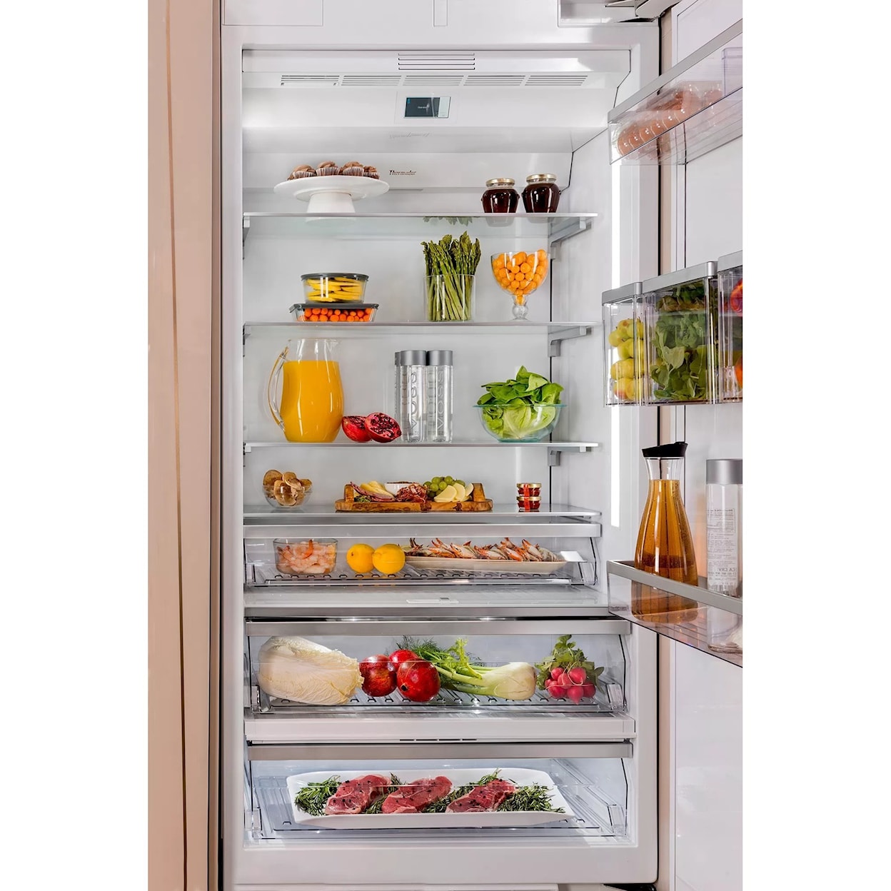 Thermador Refrigerator Columns 30" Built-in Panel Ready Fresh Food Column