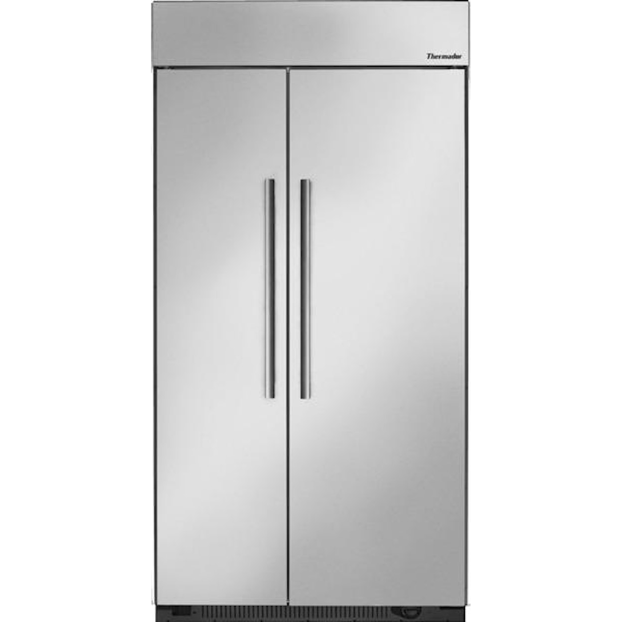 Thermador Side-By-Side Refrigerators - Thermador 42" Built-In Side-By-Side Refrigerator