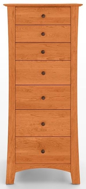 Solid Cherry 7-Drawer Lingerie Chest