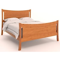 Armstrong Solid Cherry Full Panel Bed