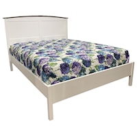 Shoreline Twin Panel Bed with Low Profile Footboard