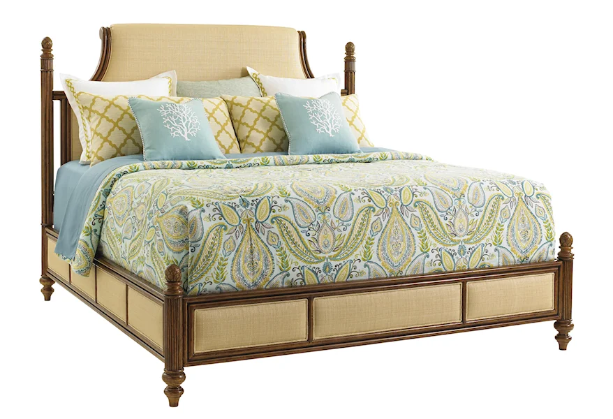 Bali Hai 6/0 Orchid Bay Upholstered Bed by Tommy Bahama Home at Howell Furniture