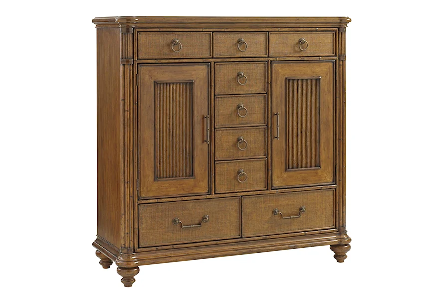 Bali Hai Balencia Gentleman's Chest by Tommy Bahama Home at Howell Furniture