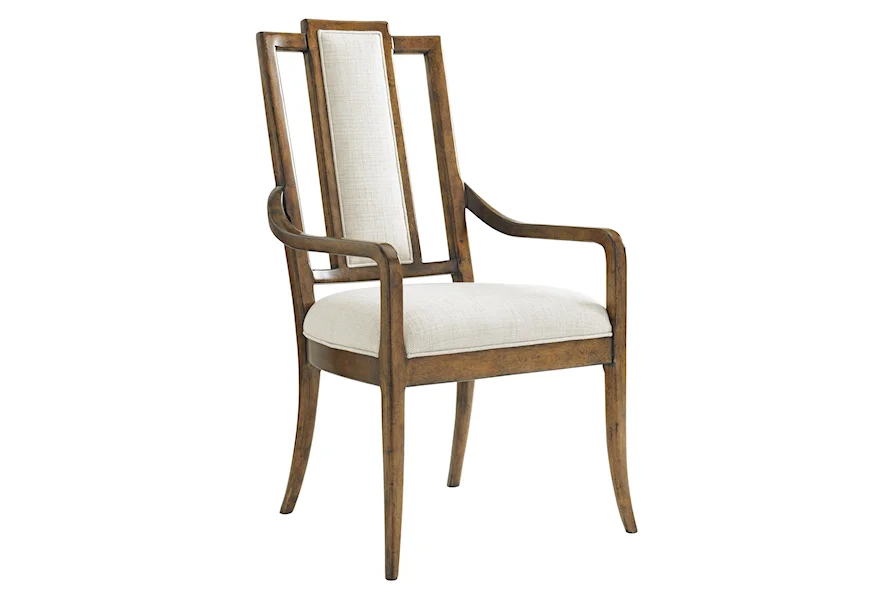 Bali Hai Custom St. Bart's Arm Chair by Tommy Bahama Home at Howell Furniture