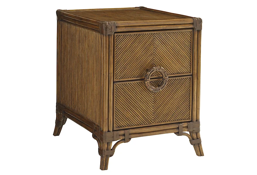 Bali Hai Bungalow Chairside Chest by Tommy Bahama Home at Baer's Furniture