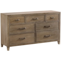 Lockeport Triple Dresser with Drop Front Media Drawer