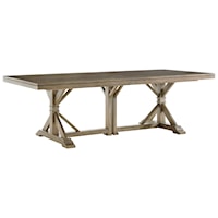 Pierpoint Double Pedestal Table with Two Extension Leaves