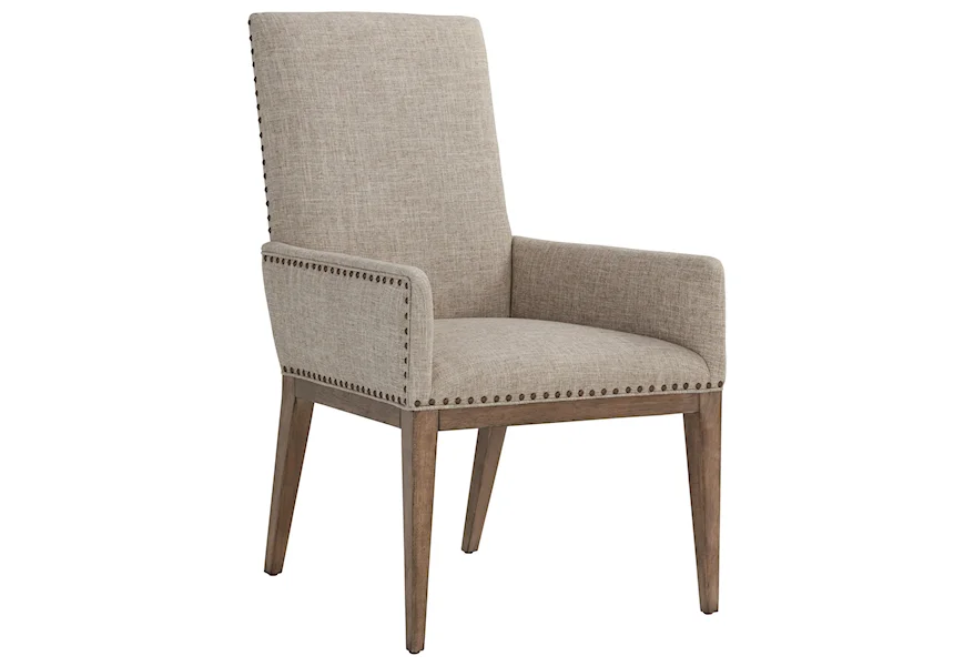 Cypress Point Devereaux Upholstered Arm Chair by Tommy Bahama Home at Baer's Furniture