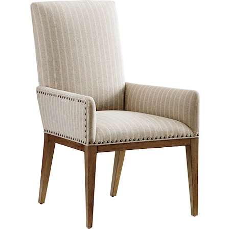 Devereaux Upholstered Arm Chair Custom