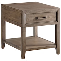 Pearce One Drawer End Table